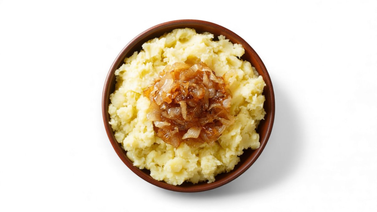 Hagymás tört burgonya