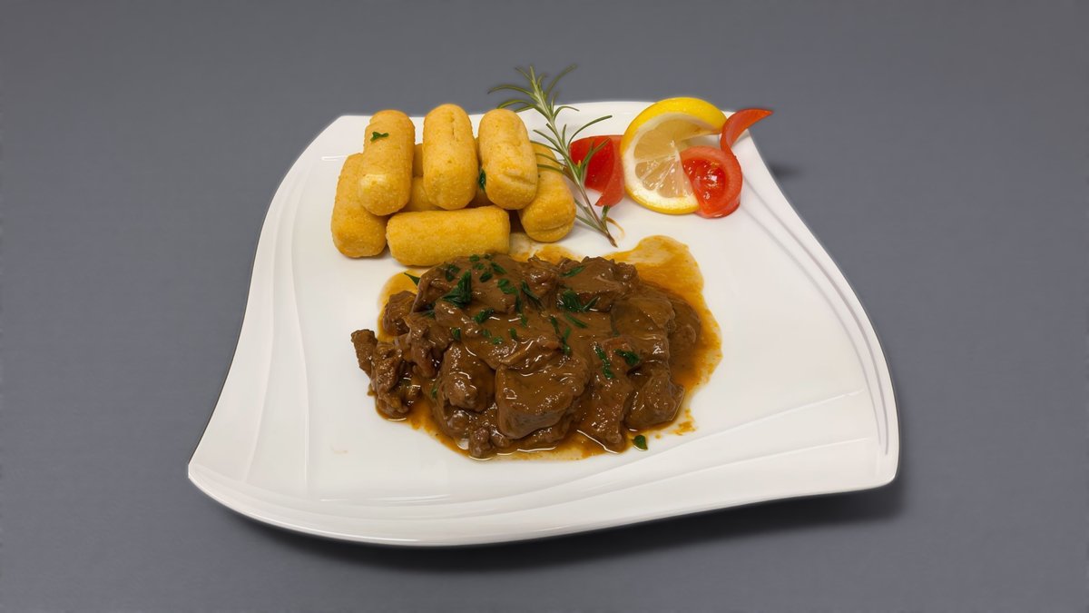 Borókás-Áfonyás Vörösboros Vadpörkölt